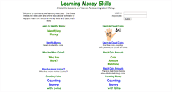 Desktop Screenshot of learningmoneyskills.com